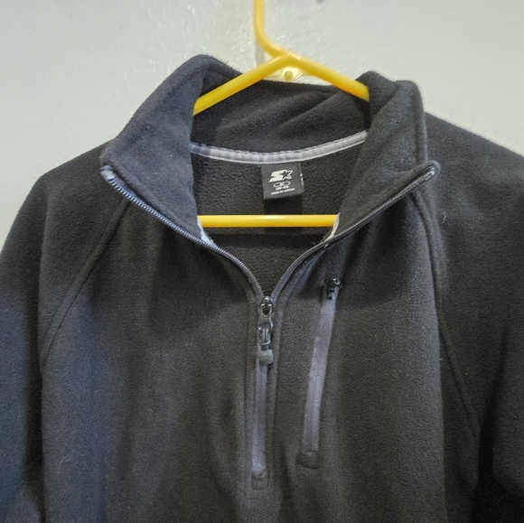 Starter 3/4 zip sweatshirt size medium - Picture 3 of 4